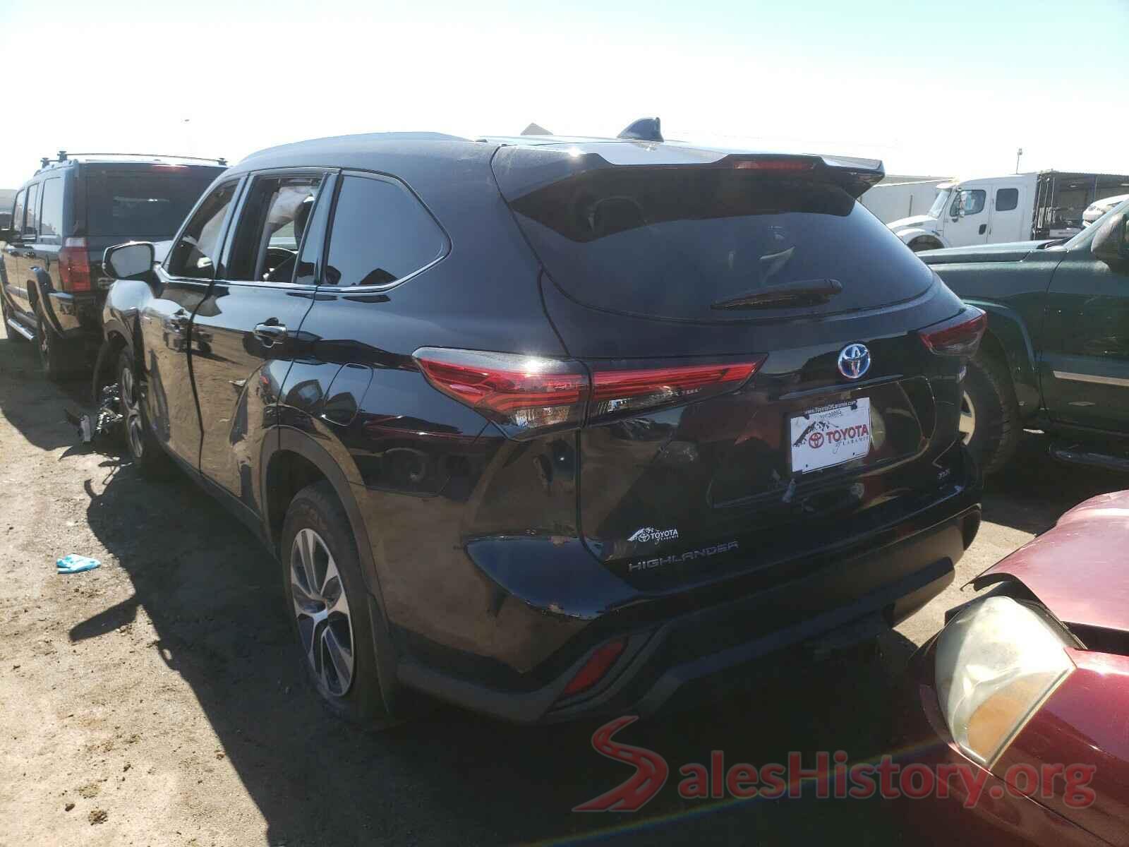 5TDGBRCHXMS038627 2021 TOYOTA HIGHLANDER