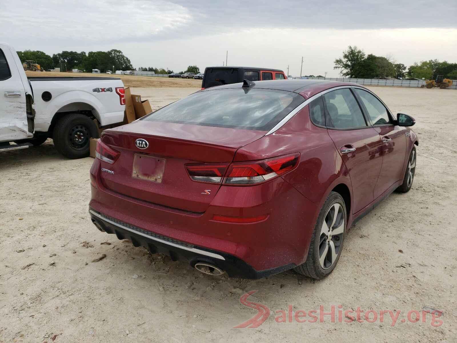 5XXGT4L35KG370008 2019 KIA OPTIMA