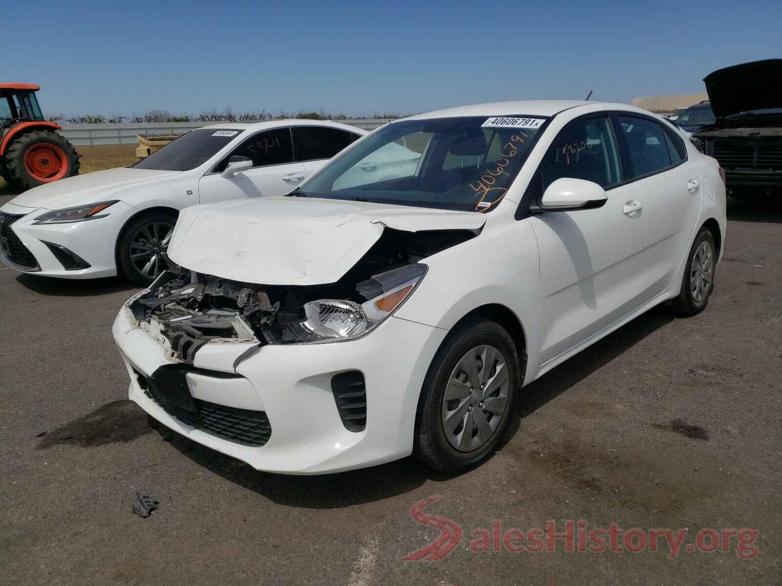 3KPA24AB7KE157542 2019 KIA RIO