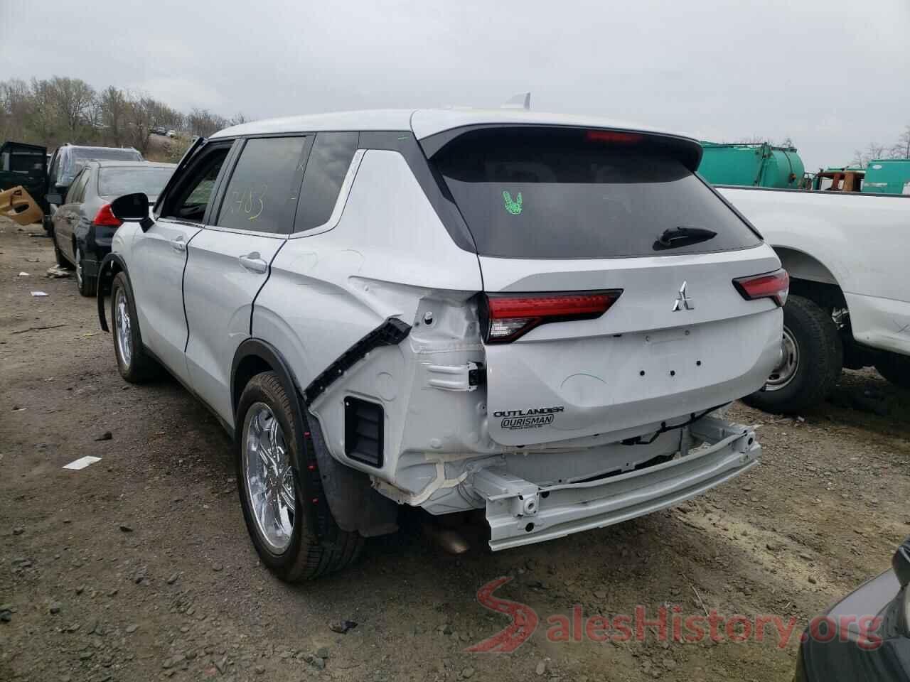 JA4J4TA83NZ007259 2022 MITSUBISHI OUTLANDER