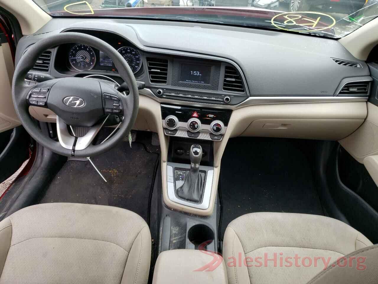 KMHD74LF8KU815736 2019 HYUNDAI ELANTRA