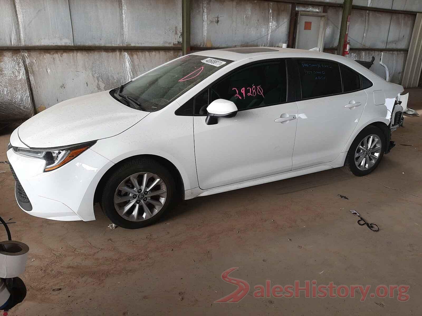 5YFHPRAE5LP092911 2020 TOYOTA COROLLA