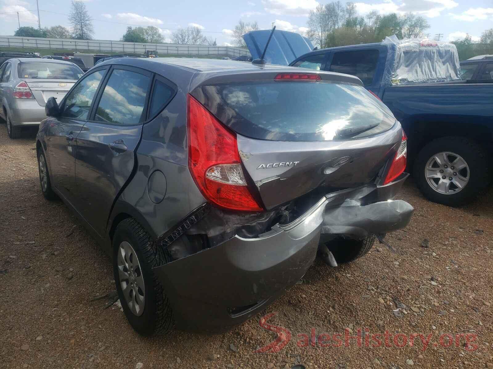 KMHCT5AE1HU307723 2017 HYUNDAI ACCENT