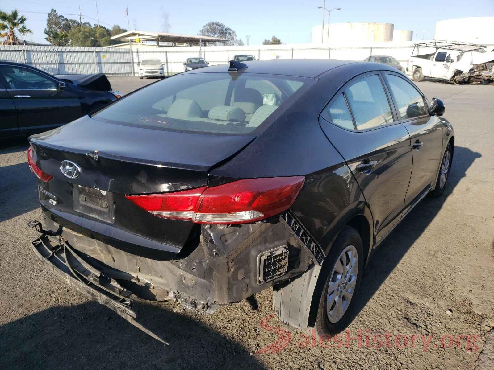 KMHD74LF4HU083114 2017 HYUNDAI ELANTRA