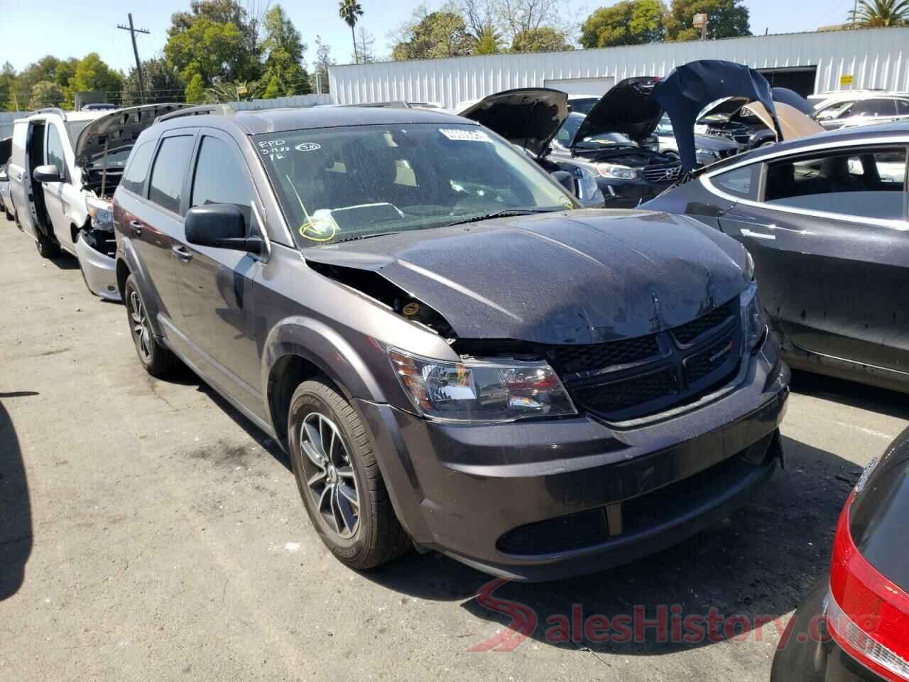 3C4PDCAB8JT184063 2018 DODGE JOURNEY