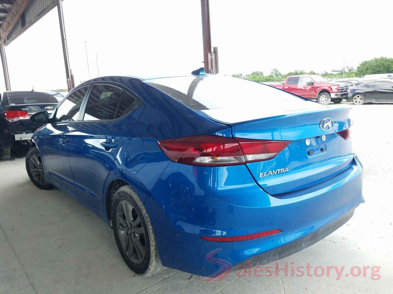 5NPD84LF7JH313309 2018 HYUNDAI ELANTRA