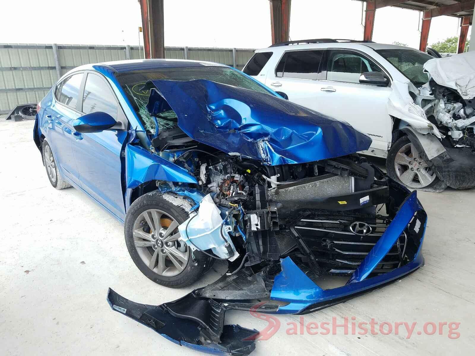 5NPD84LF7JH313309 2018 HYUNDAI ELANTRA