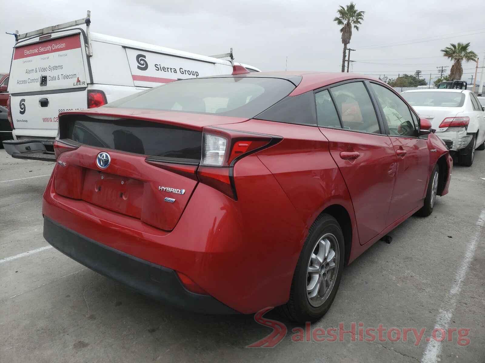 JTDKARFU1L3115245 2020 TOYOTA PRIUS