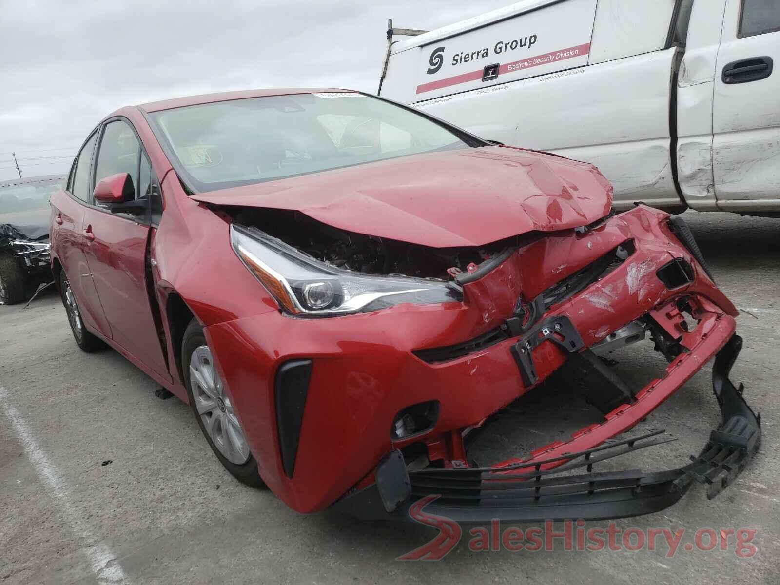 JTDKARFU1L3115245 2020 TOYOTA PRIUS