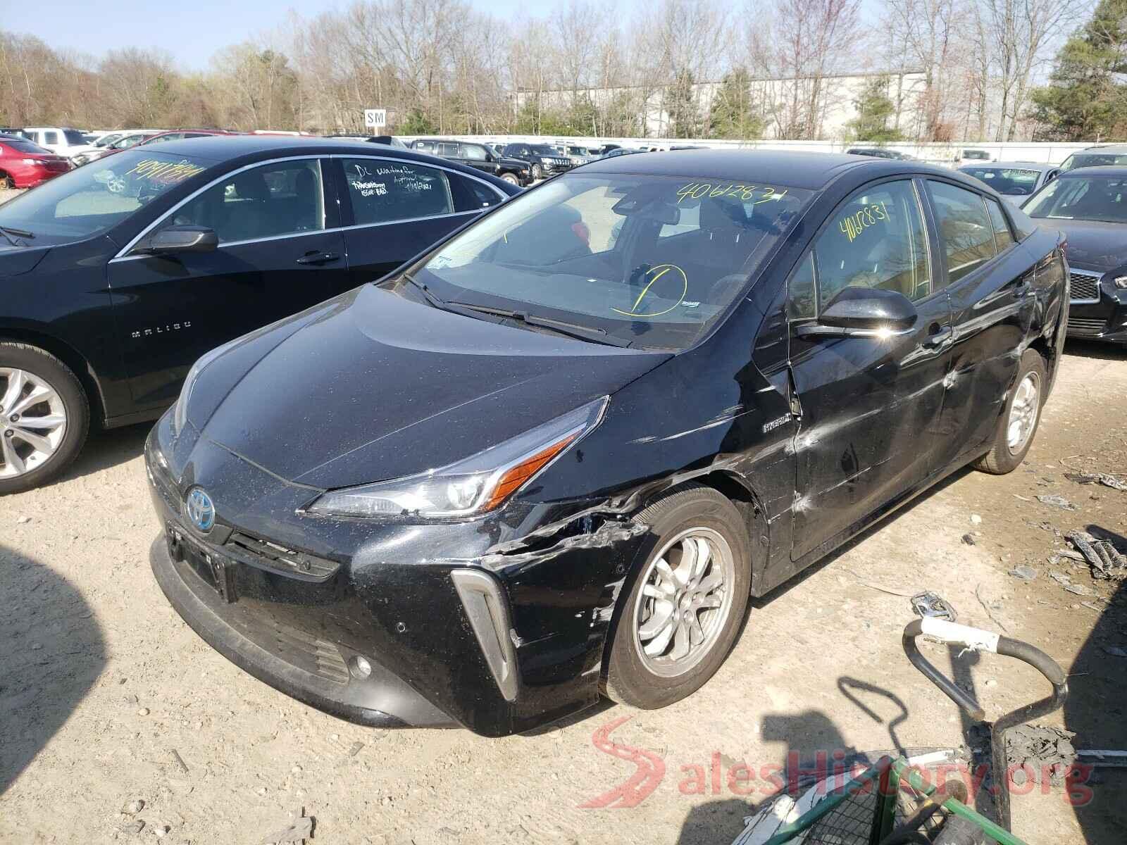 JTDL9RFU3L3020876 2020 TOYOTA PRIUS