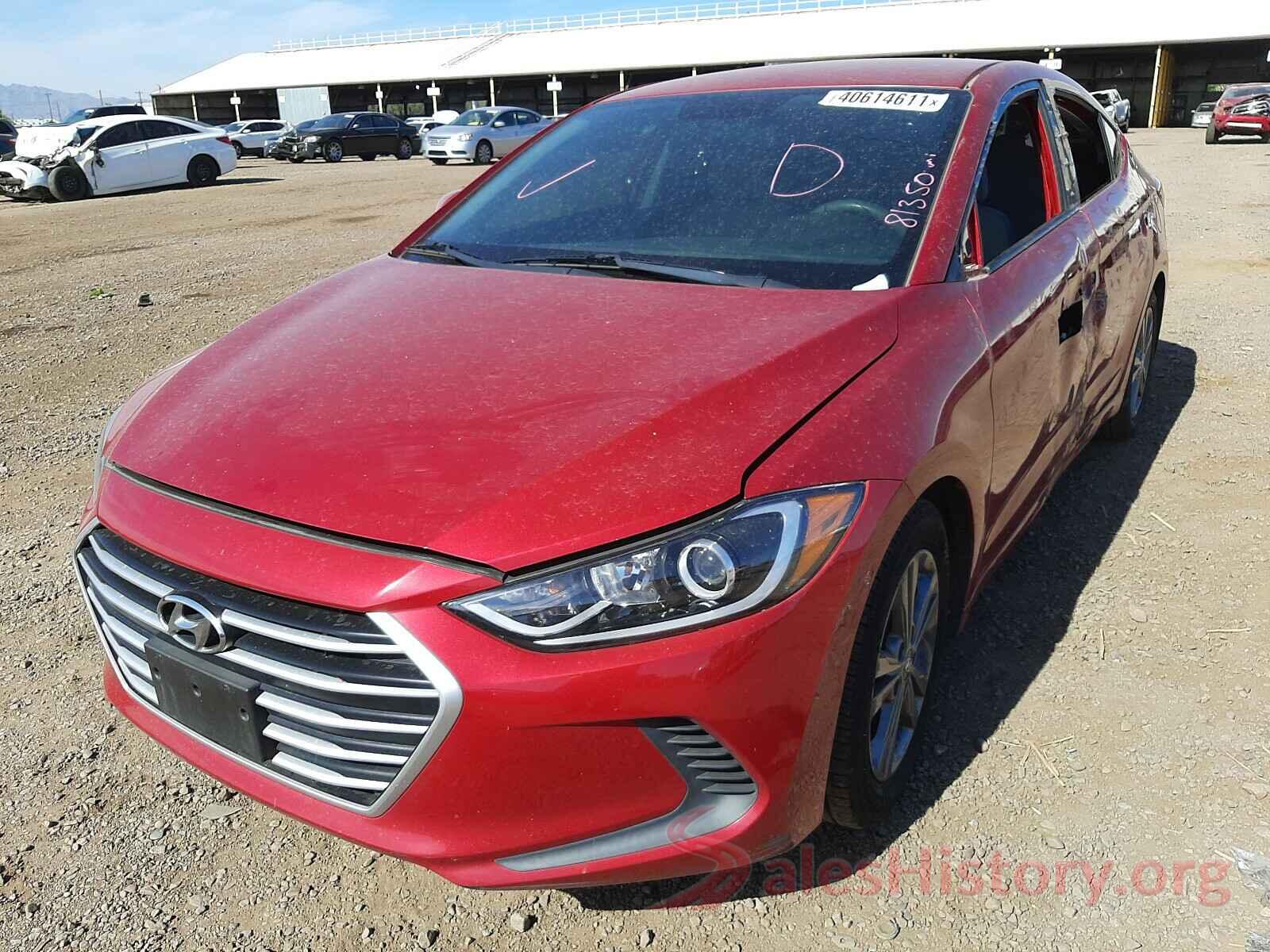 5NPD84LF3HH018119 2017 HYUNDAI ELANTRA