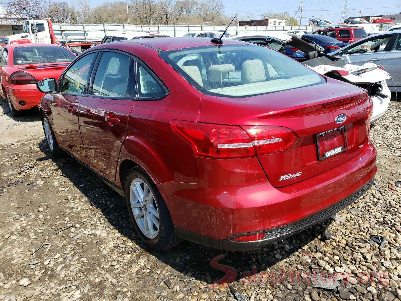 1FADP3F22HL339091 2017 FORD FOCUS