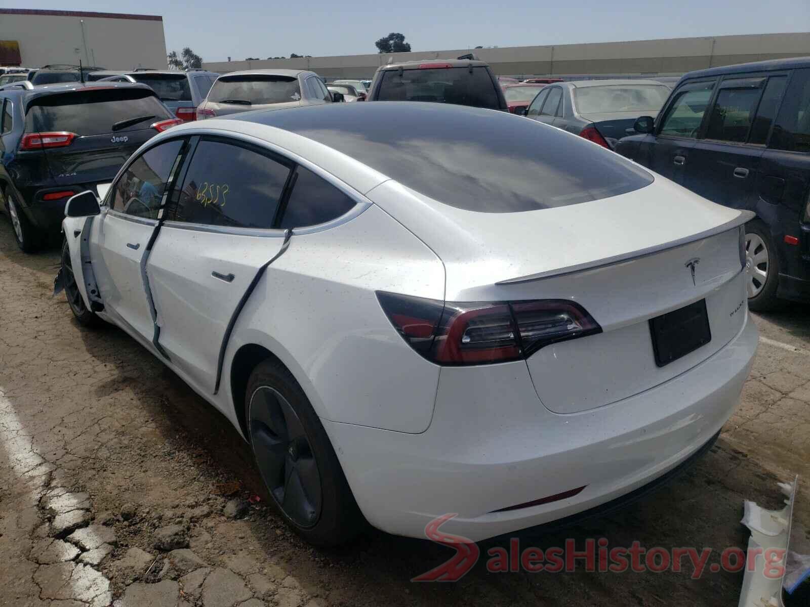 5YJ3E1EB0KF433465 2019 TESLA MODEL 3