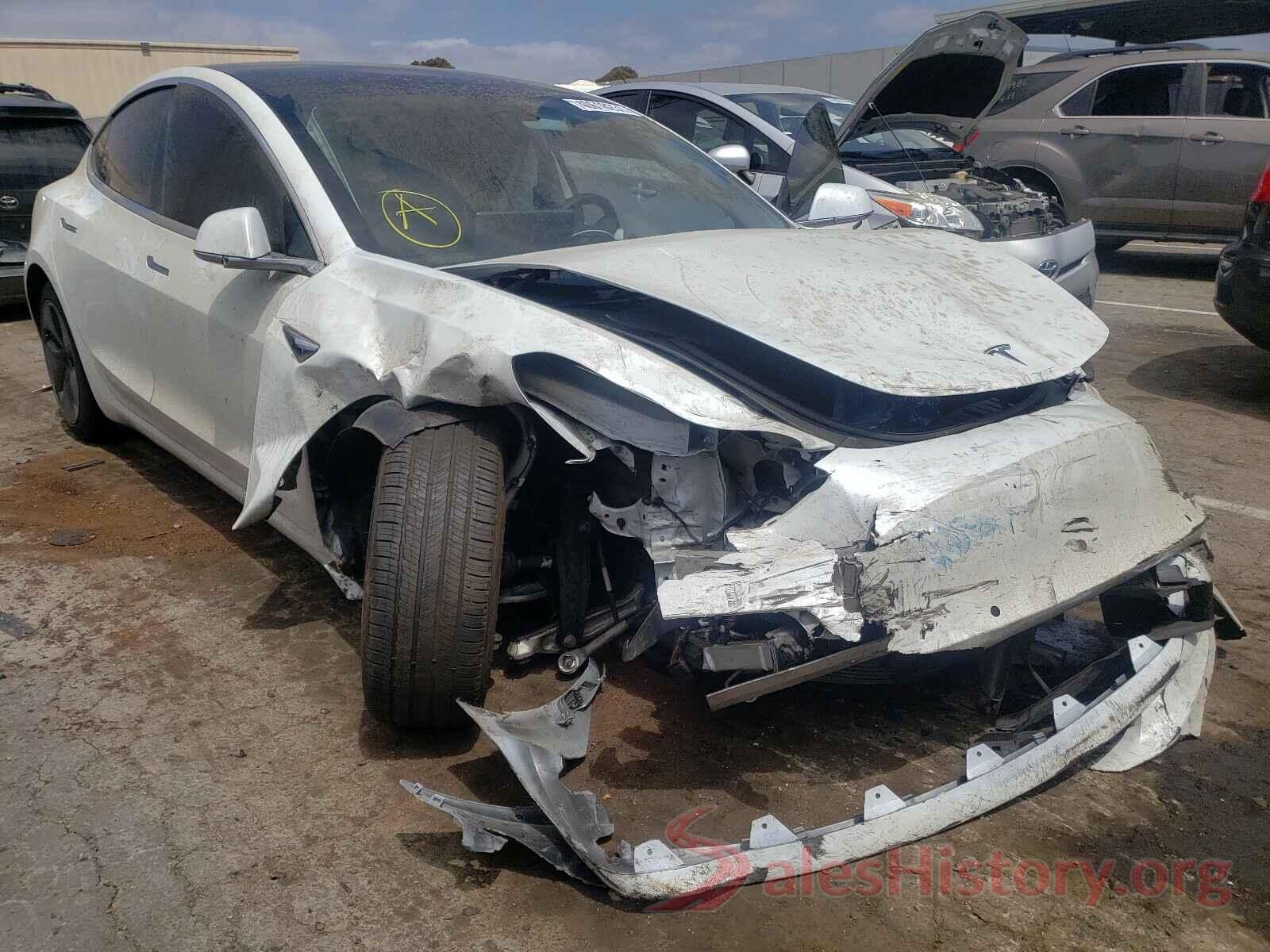 5YJ3E1EB0KF433465 2019 TESLA MODEL 3