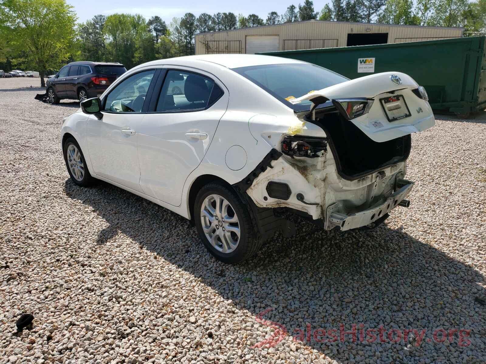 3MYDLBYVXHY164539 2017 TOYOTA YARIS