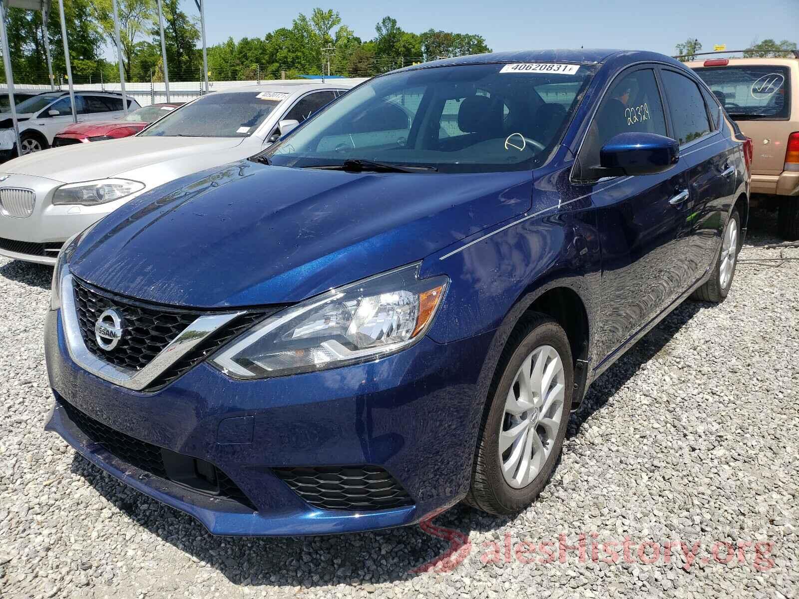 3N1AB7AP0KY238798 2019 NISSAN SENTRA