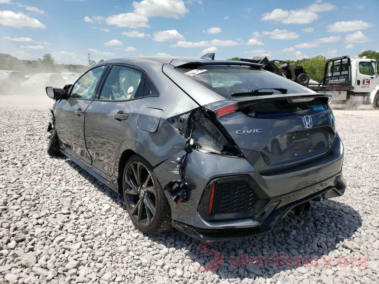 SHHFK7H98JU231343 2018 HONDA CIVIC