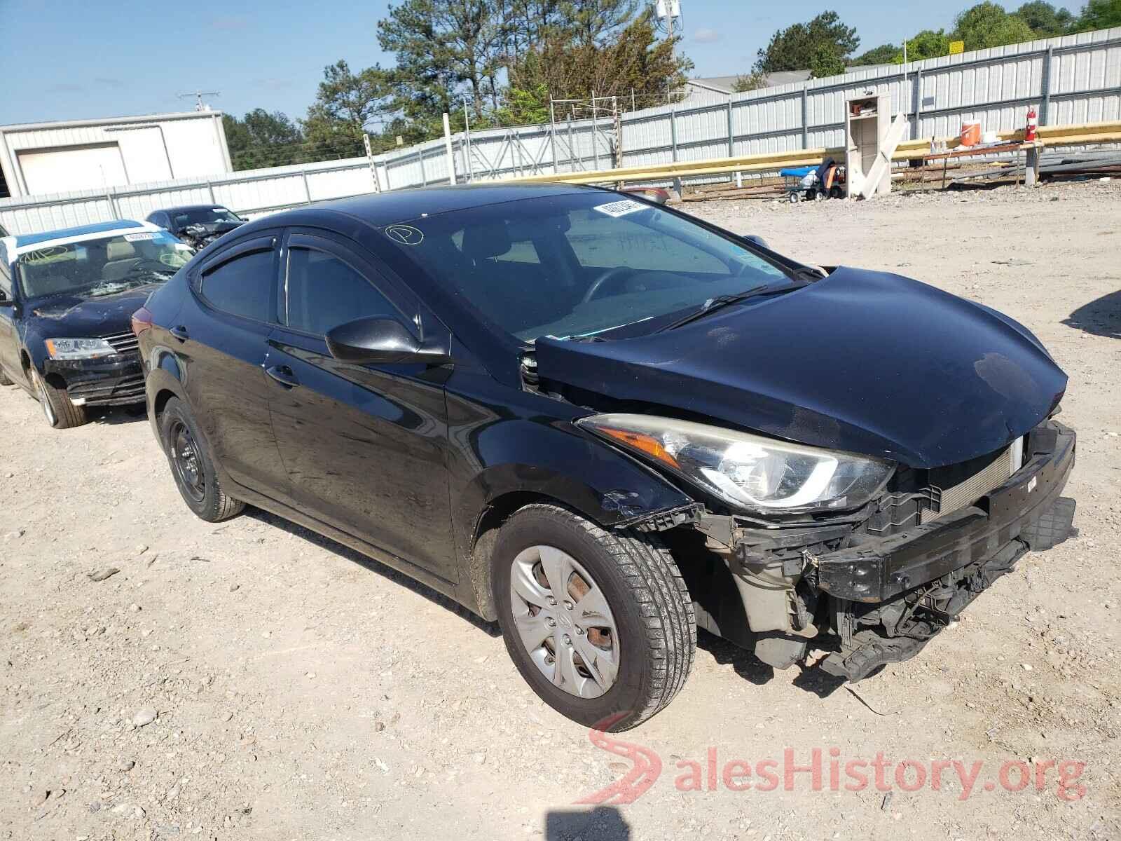 KMHDH4AE7GU632567 2016 HYUNDAI ELANTRA