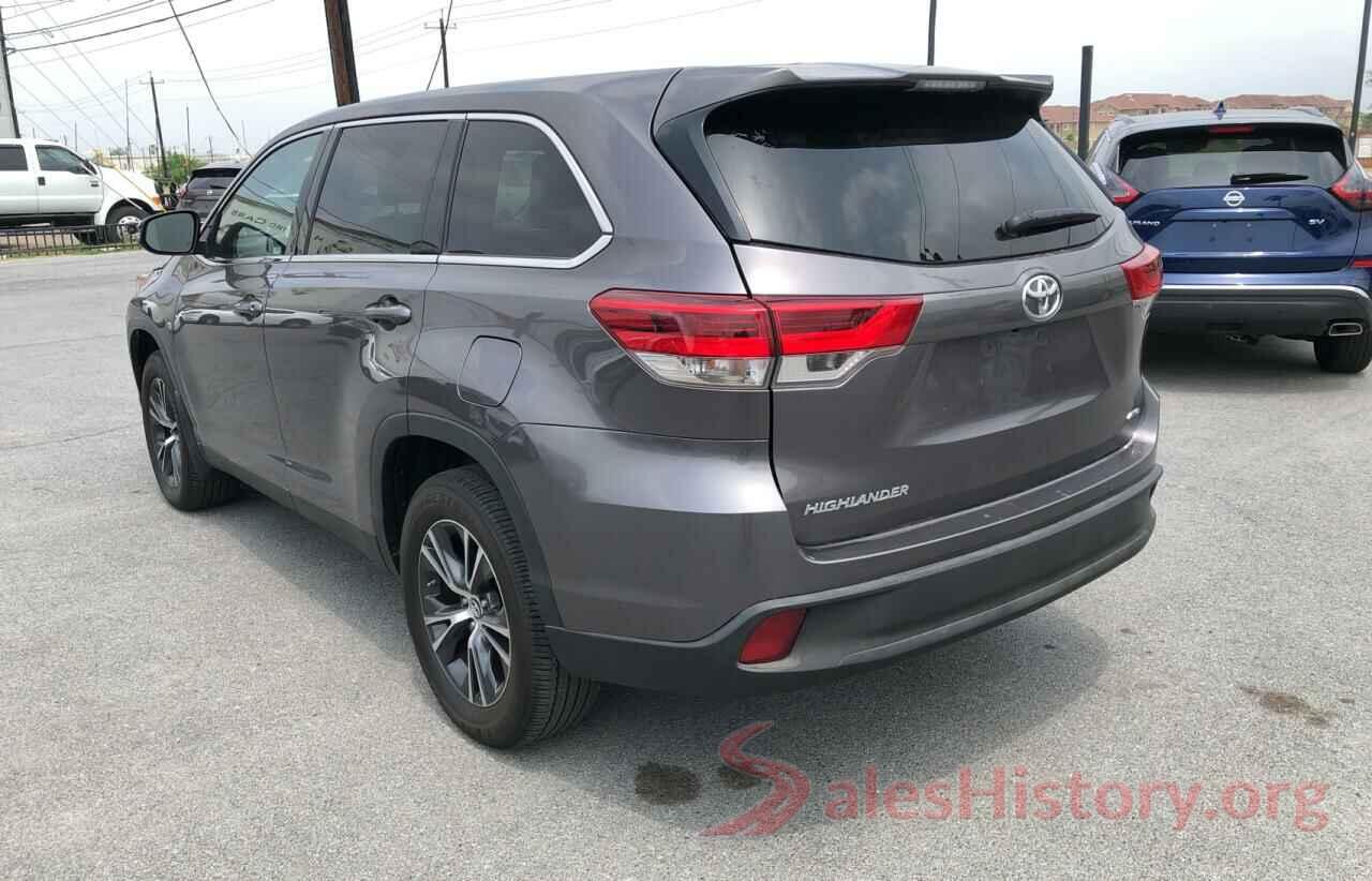 5TDBZRFH5KS962245 2019 TOYOTA HIGHLANDER