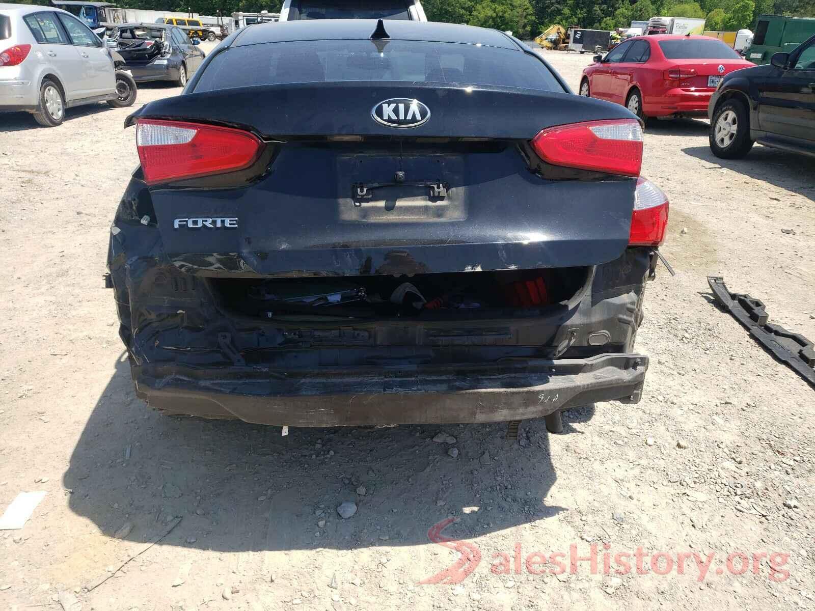 KNAFK4A63G5519424 2016 KIA FORTE