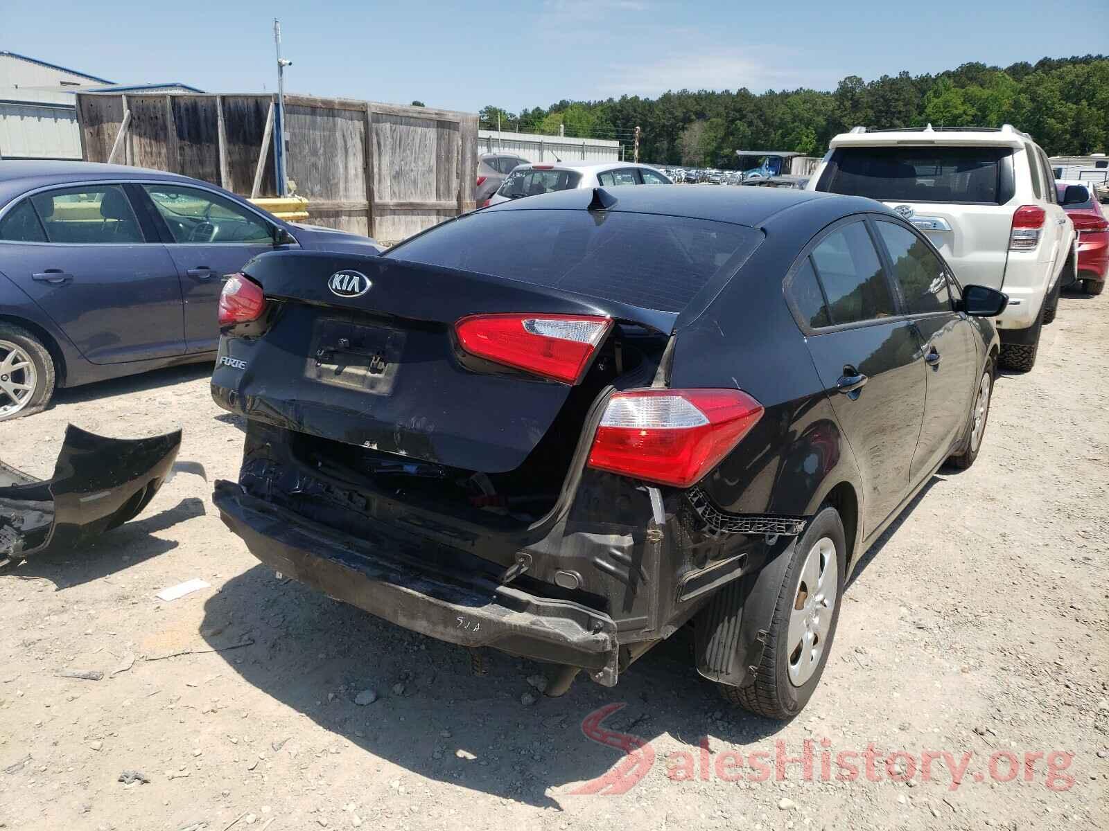 KNAFK4A63G5519424 2016 KIA FORTE