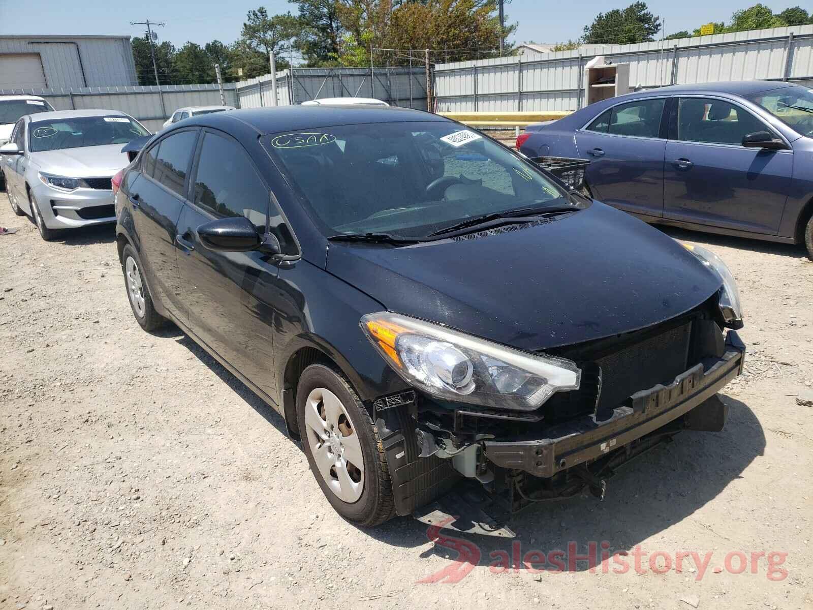 KNAFK4A63G5519424 2016 KIA FORTE