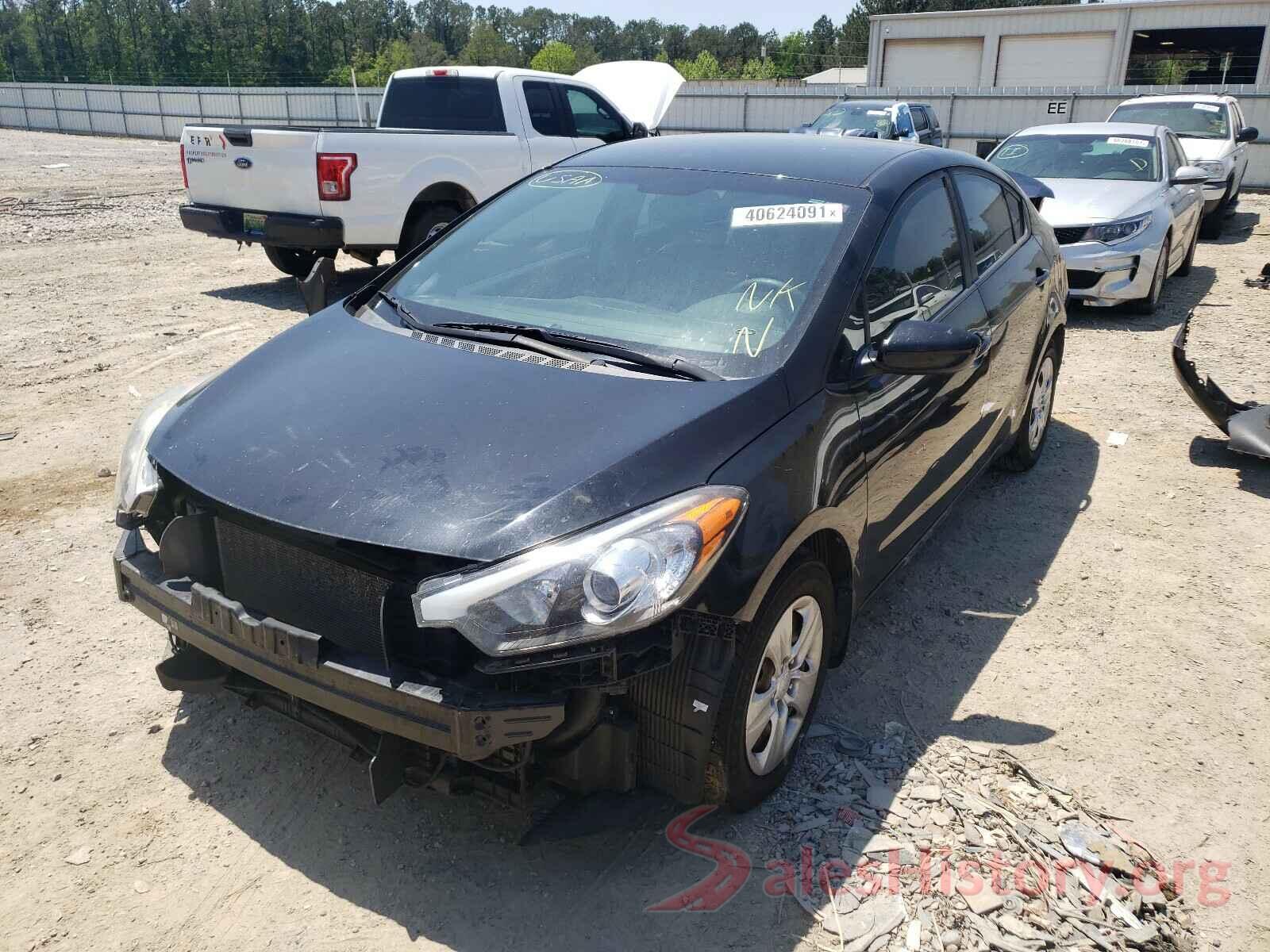 KNAFK4A63G5519424 2016 KIA FORTE