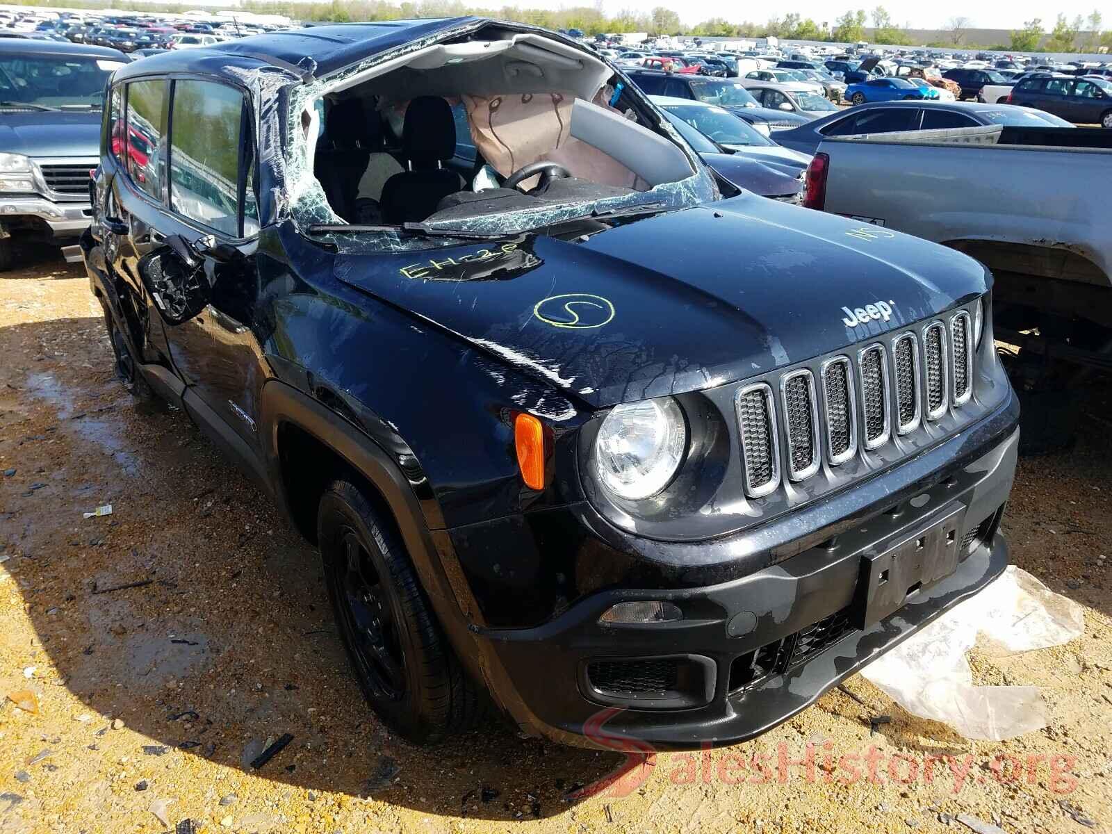 ZACCJBAB7HPG23241 2017 JEEP RENEGADE