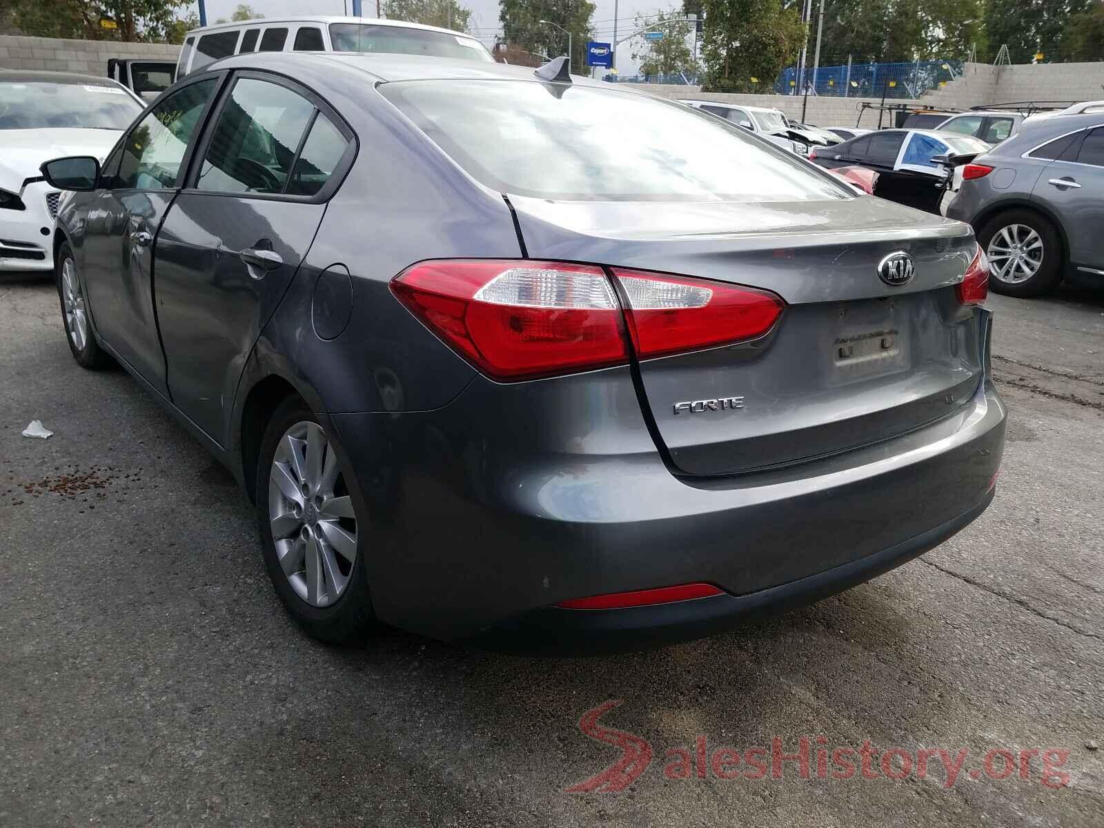 KNAFX4A67G5580843 2016 KIA FORTE