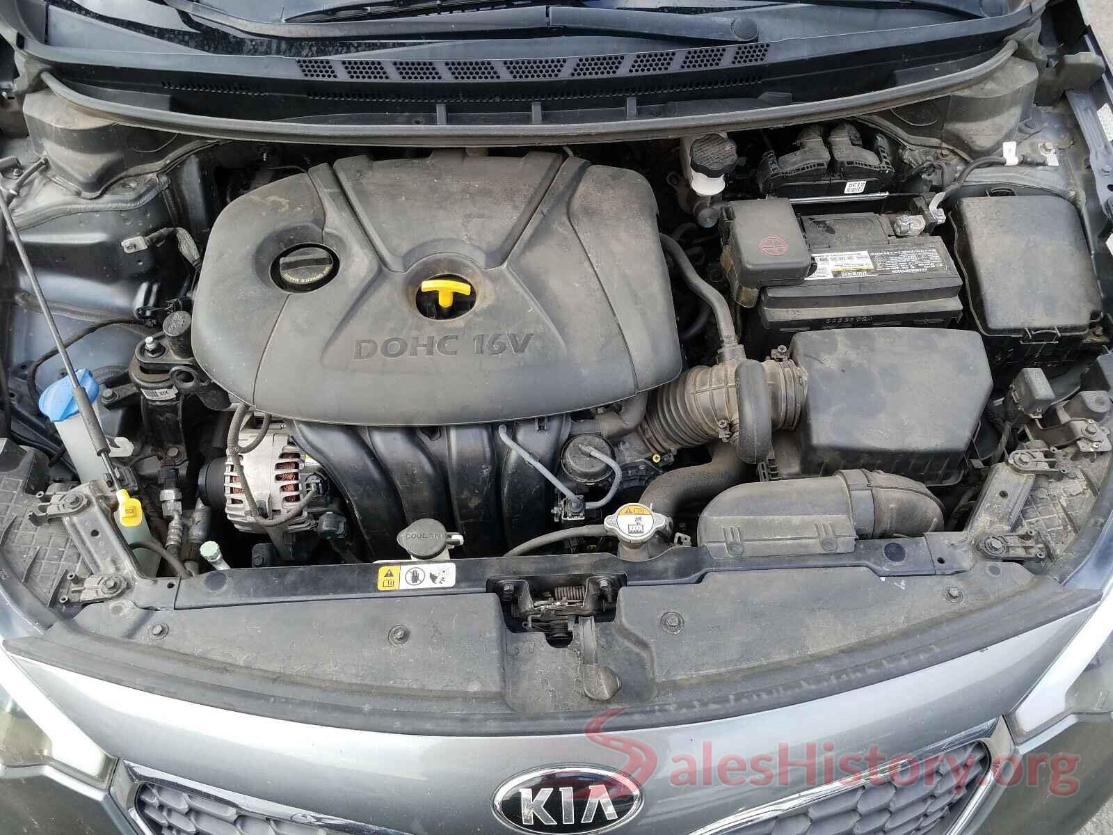 KNAFX4A67G5580843 2016 KIA FORTE