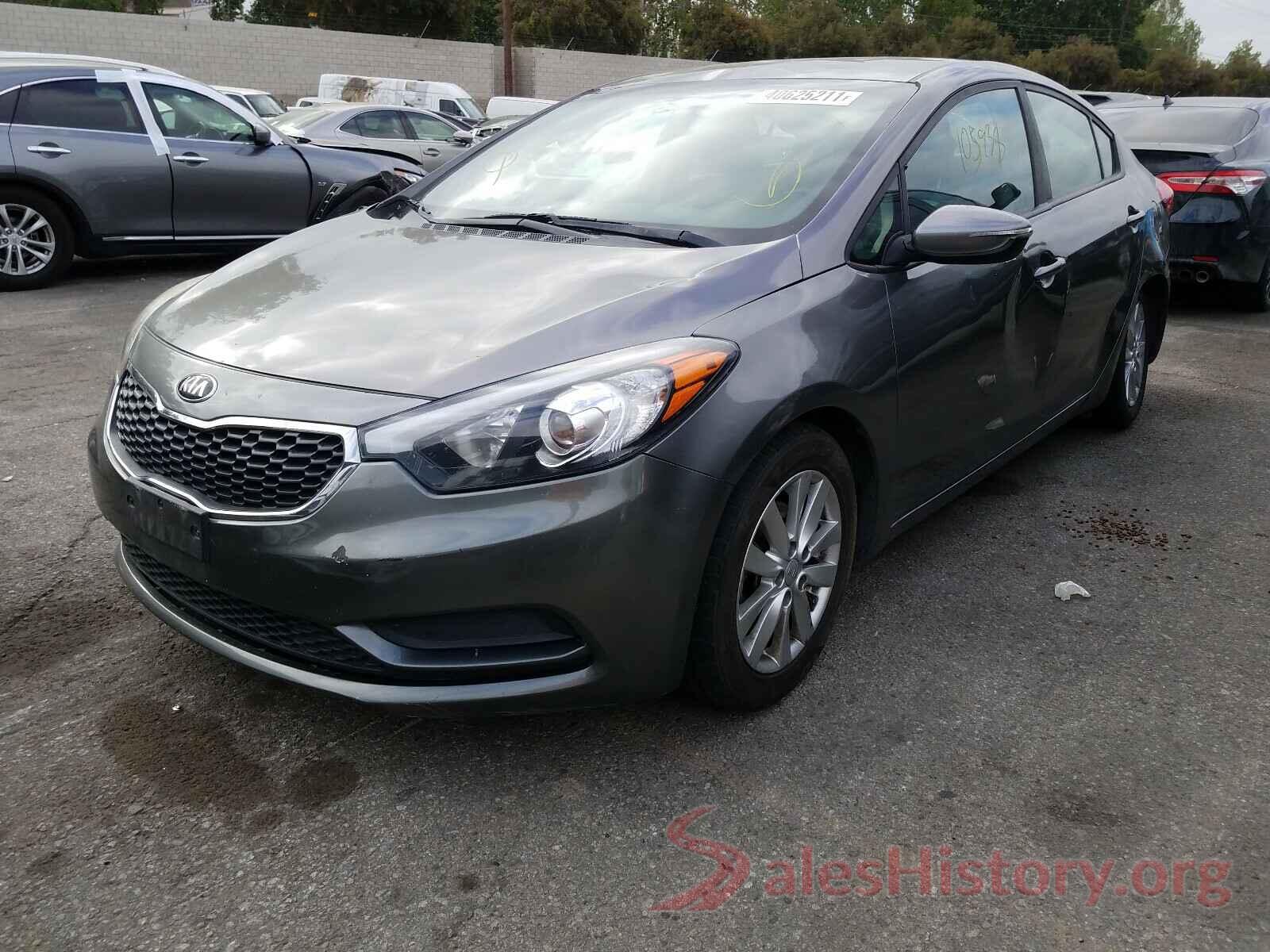 KNAFX4A67G5580843 2016 KIA FORTE