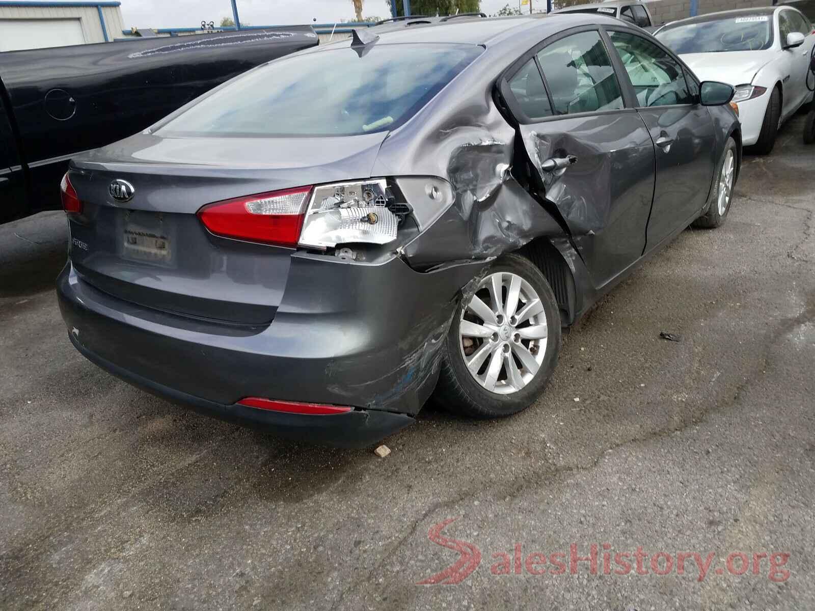 KNAFX4A67G5580843 2016 KIA FORTE