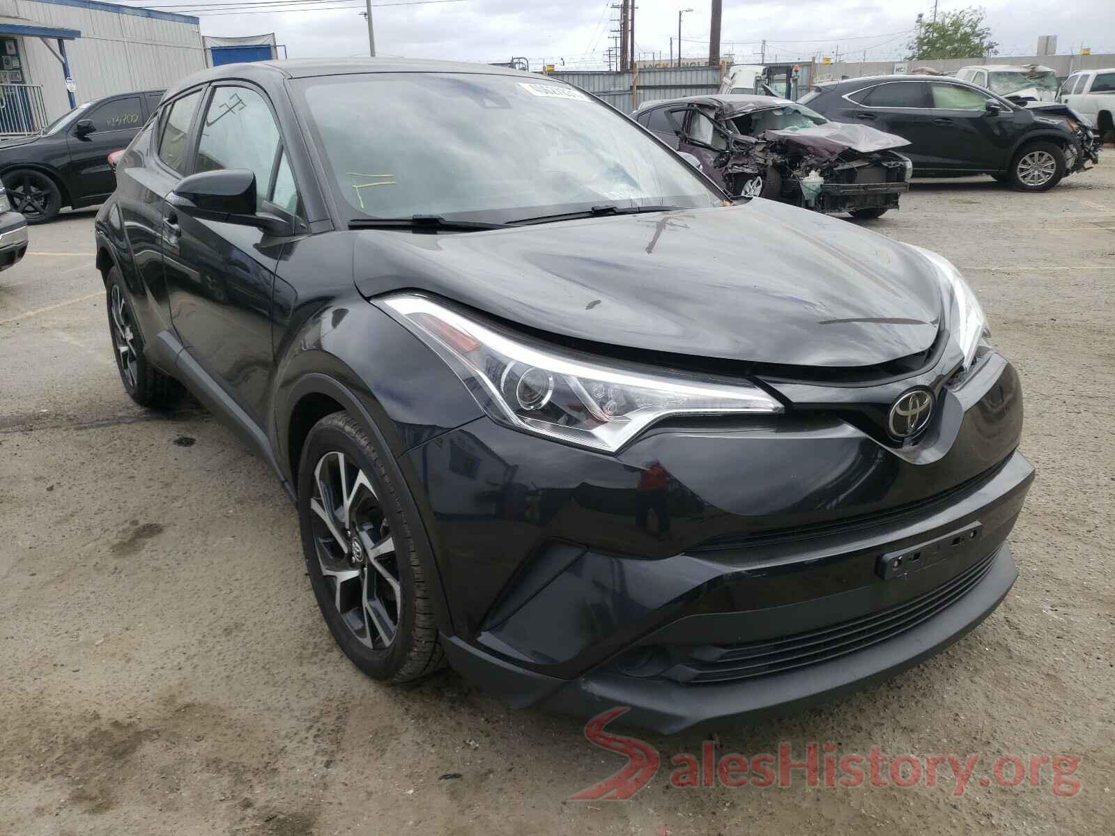 NMTKHMBX4JR039772 2018 TOYOTA C-HR