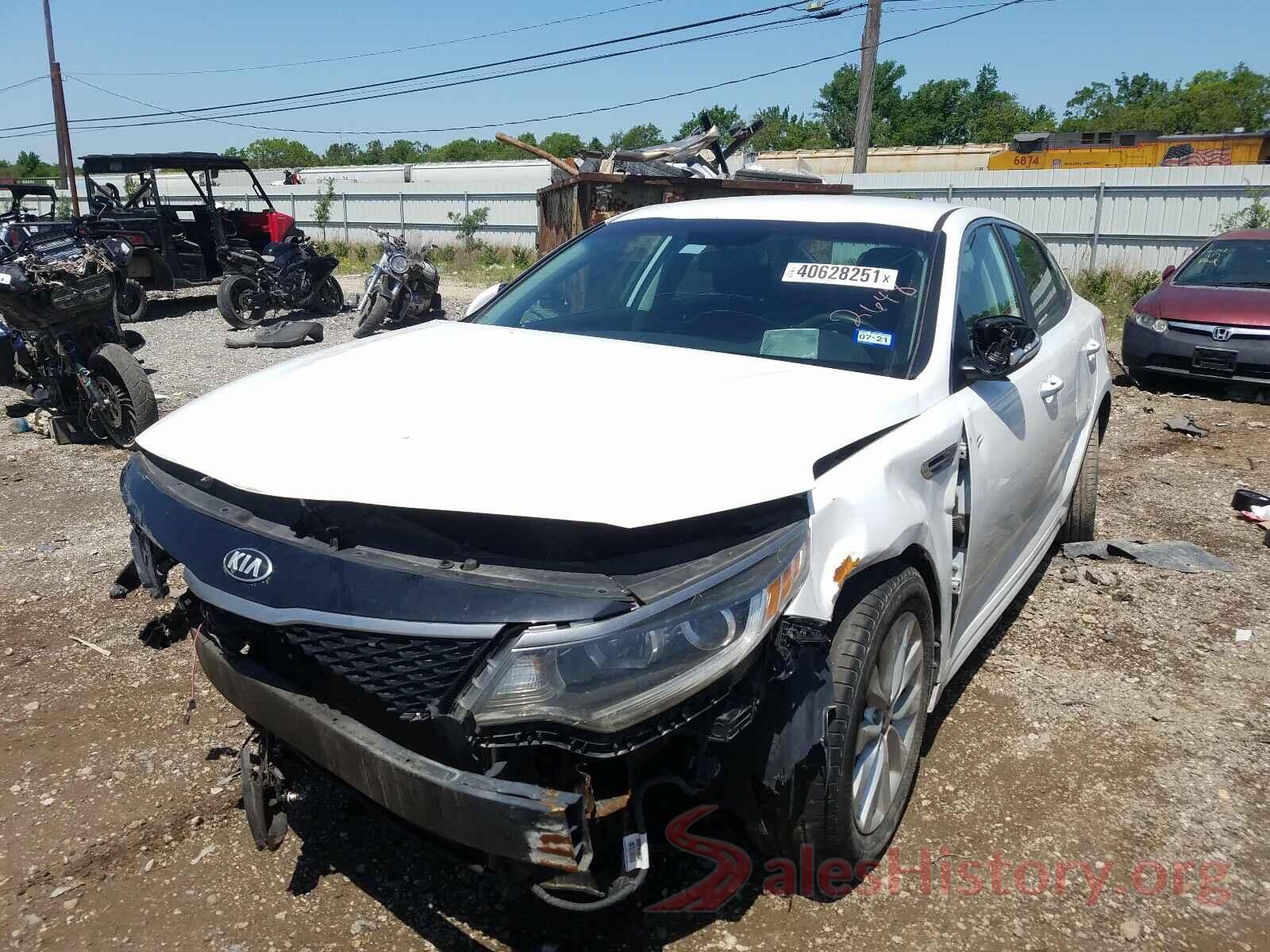 5XXGT4L39GG072648 2016 KIA OPTIMA