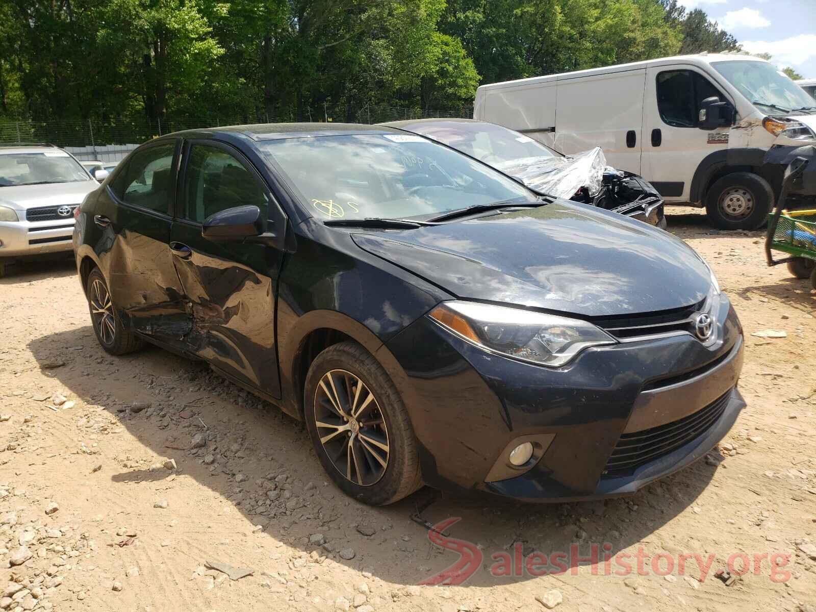 2T1BURHE1GC493222 2016 TOYOTA COROLLA