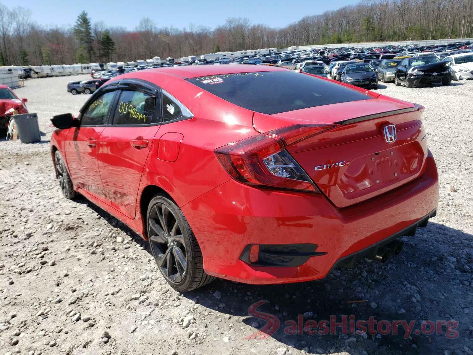 2HGFC2E88KH552566 2019 HONDA CIVIC