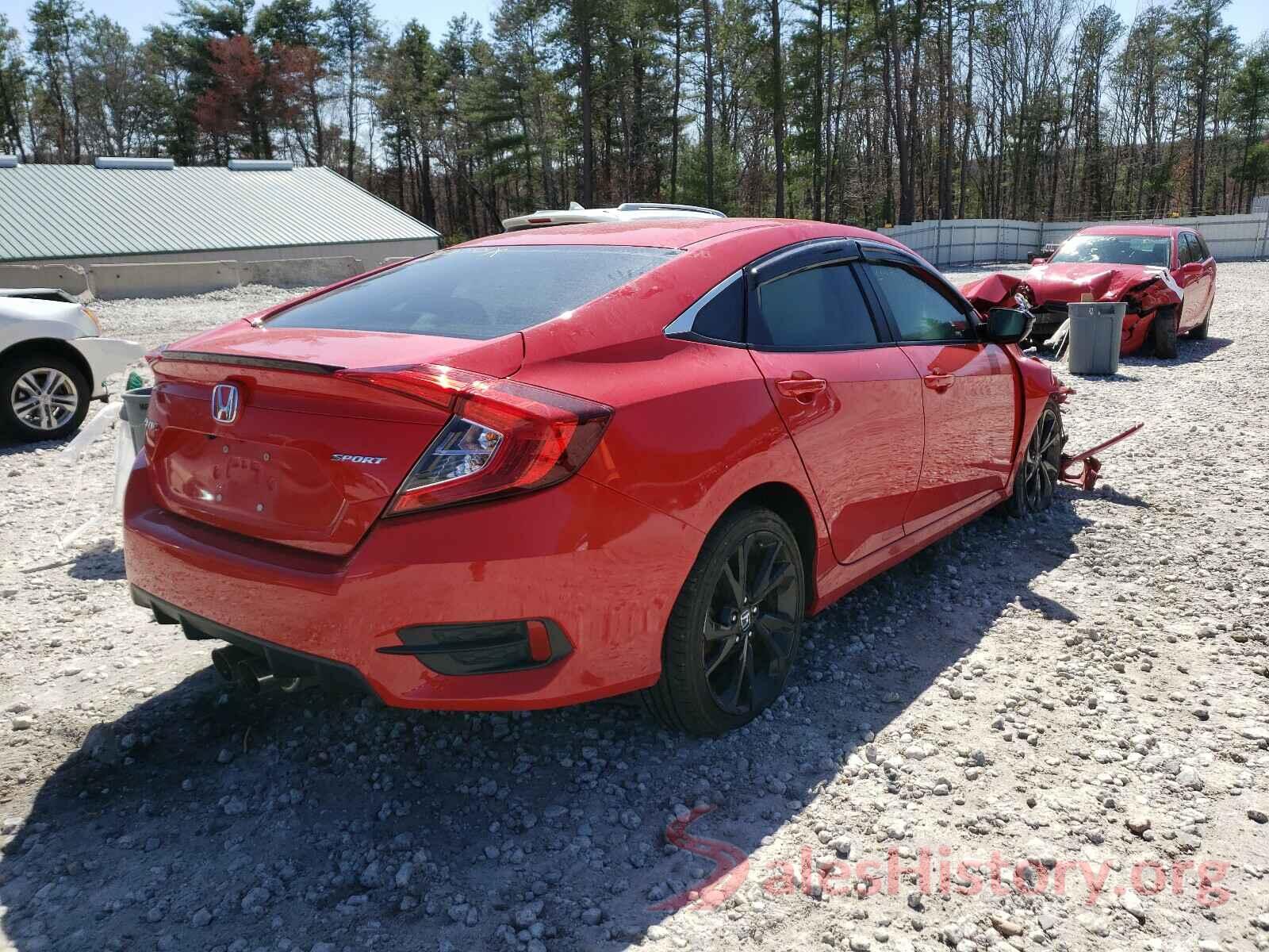 2HGFC2E88KH552566 2019 HONDA CIVIC