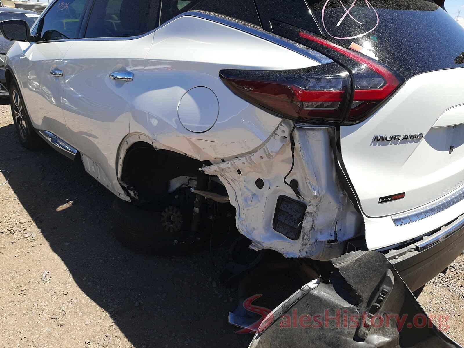 5N1AZ2MJ3KN110115 2019 NISSAN MURANO