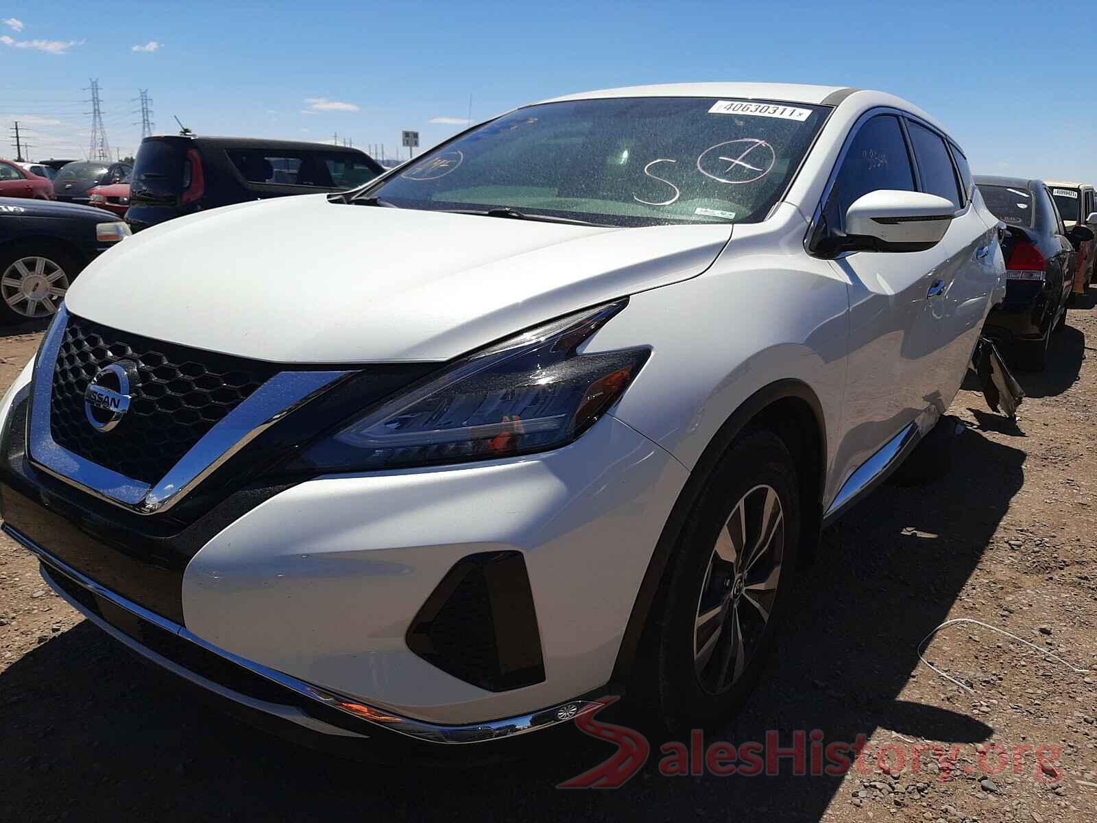 5N1AZ2MJ3KN110115 2019 NISSAN MURANO