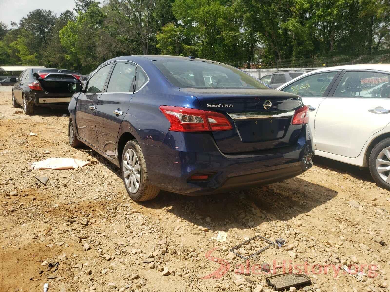 3N1AB7AP6HY267697 2017 NISSAN SENTRA