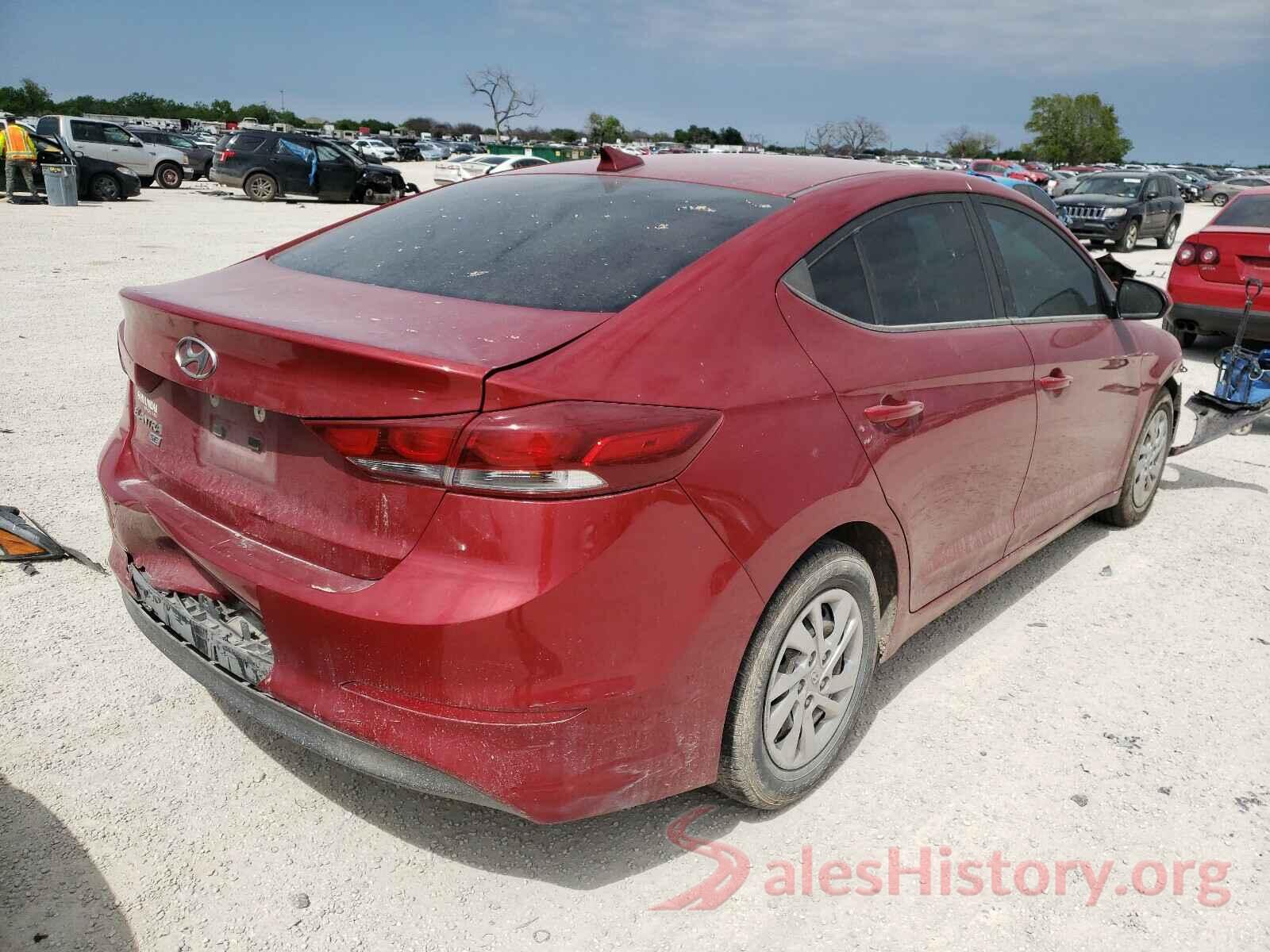 KMHD74LF7HU392348 2017 HYUNDAI ELANTRA