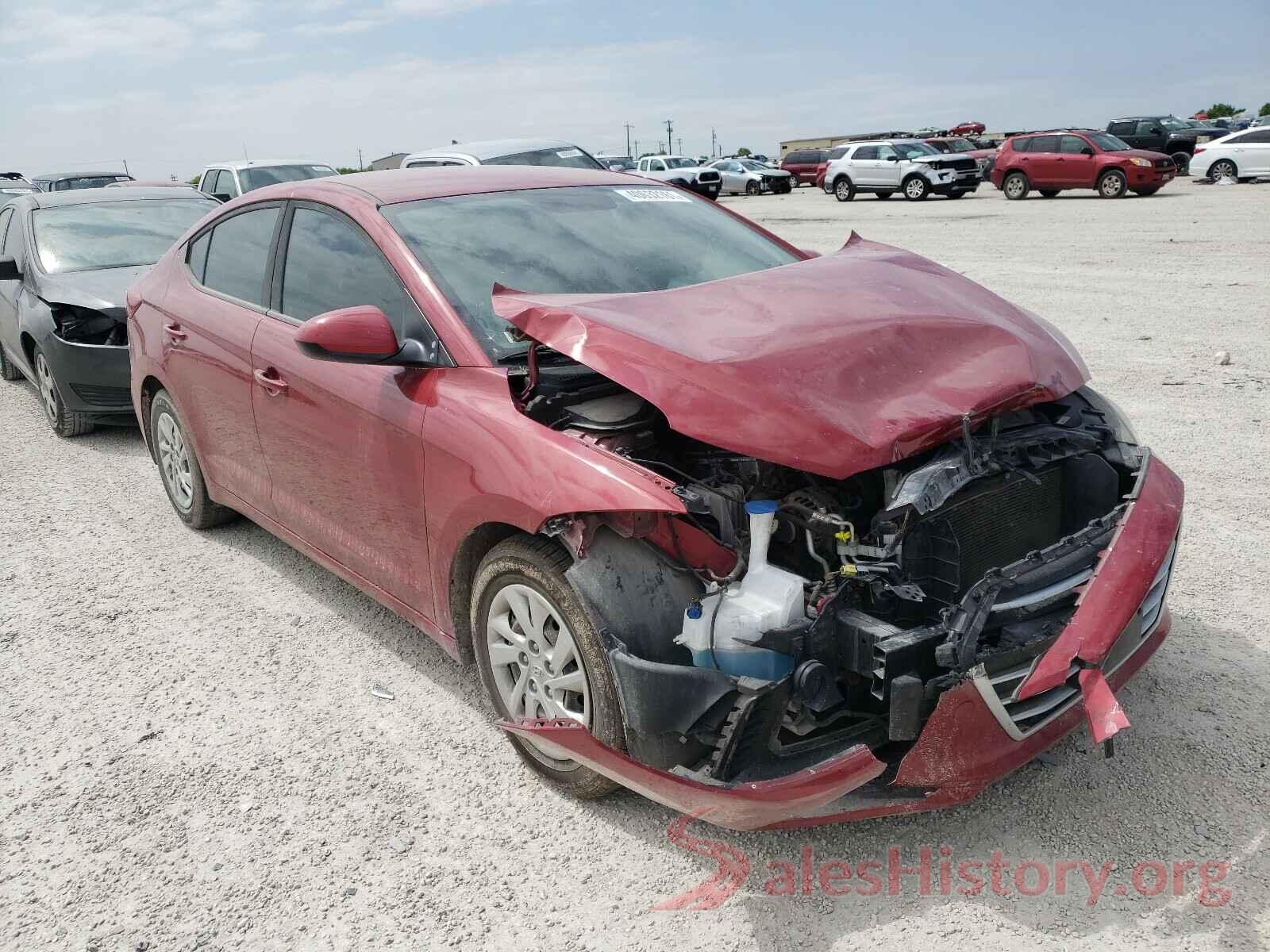 KMHD74LF7HU392348 2017 HYUNDAI ELANTRA