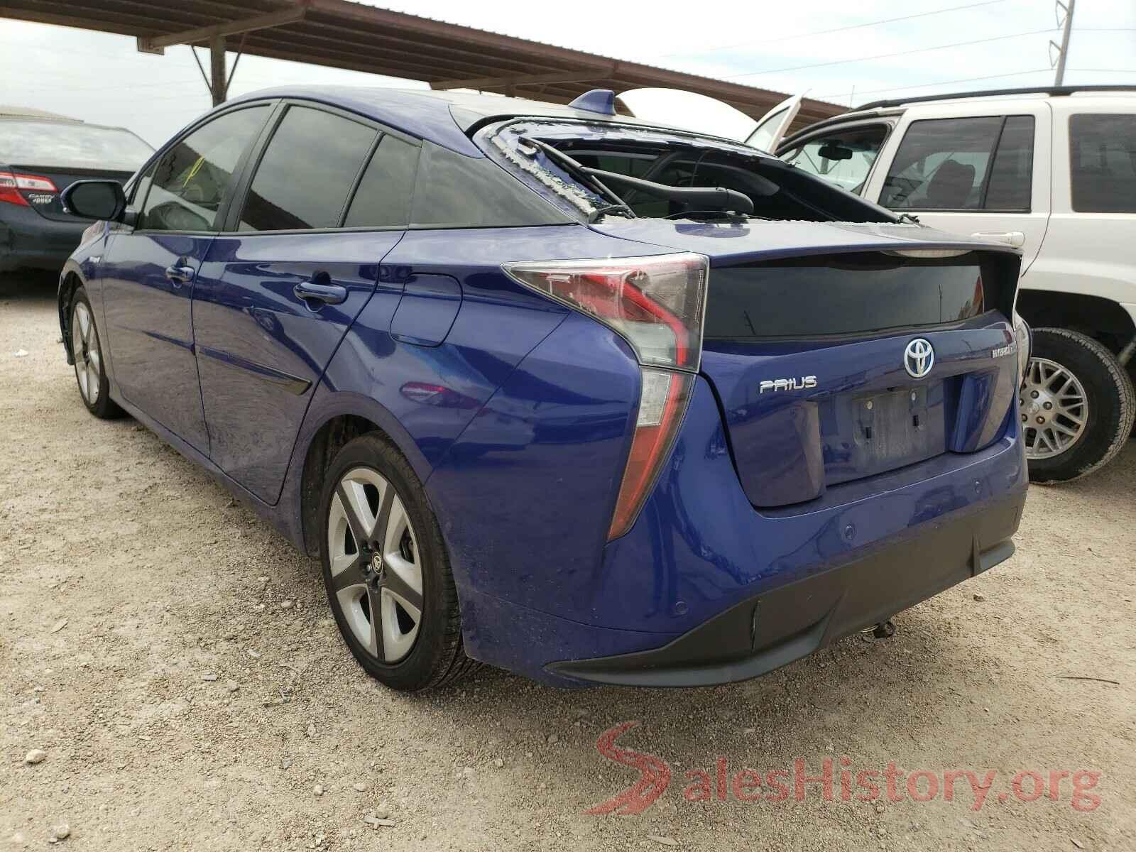 JTDKARFU3H3530672 2017 TOYOTA PRIUS