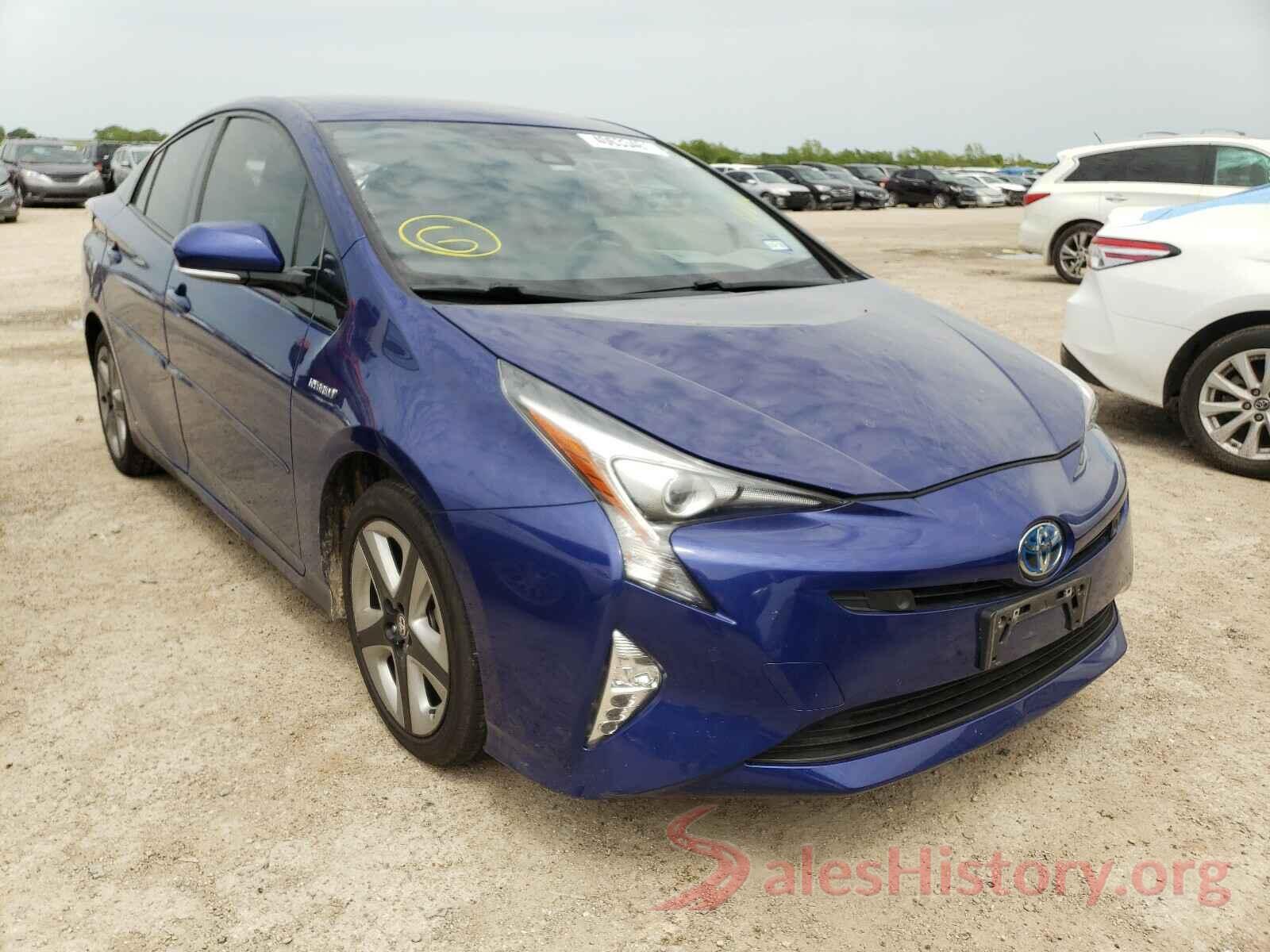 JTDKARFU3H3530672 2017 TOYOTA PRIUS