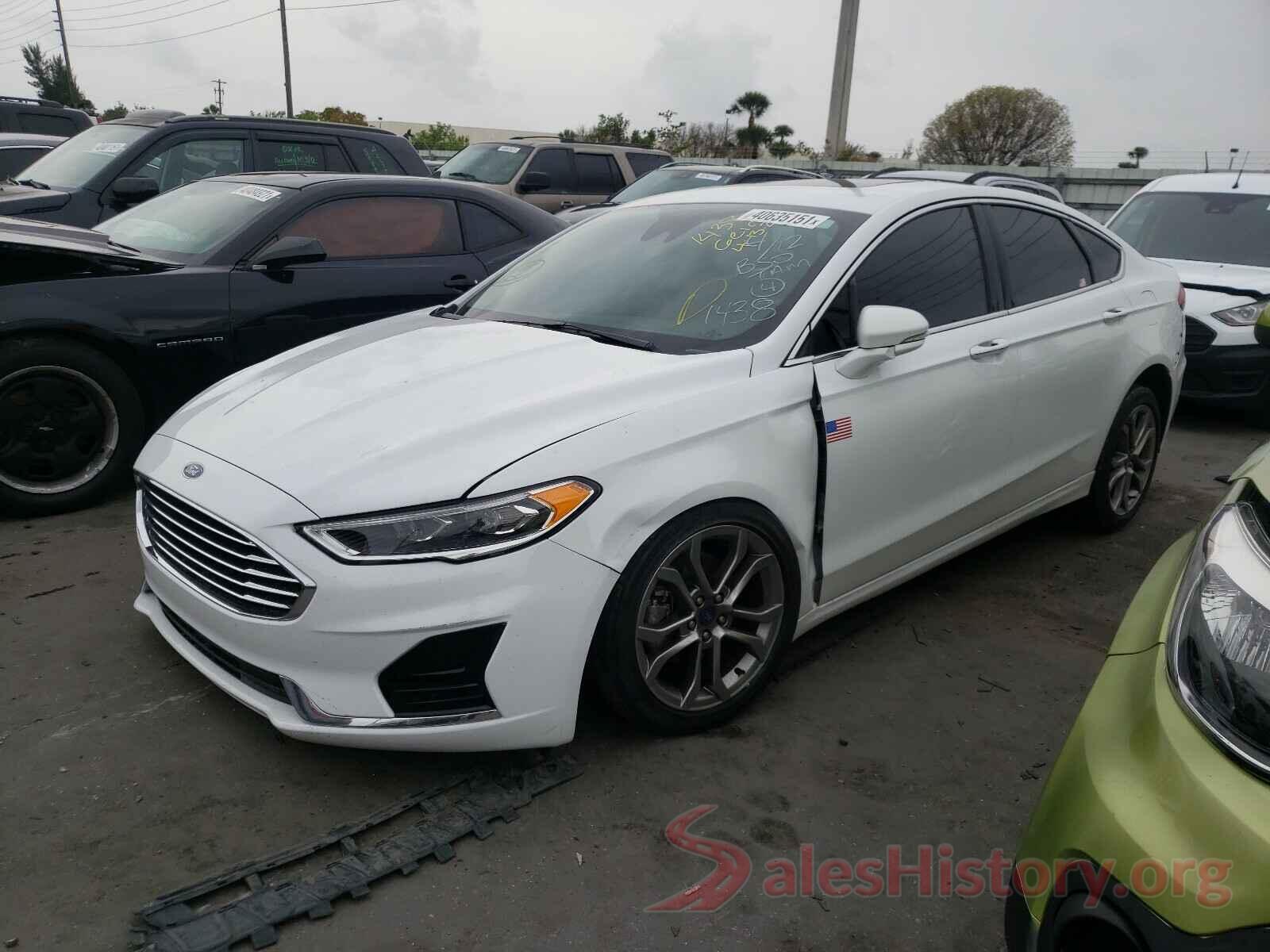 3FA6P0CD2KR141438 2019 FORD FUSION