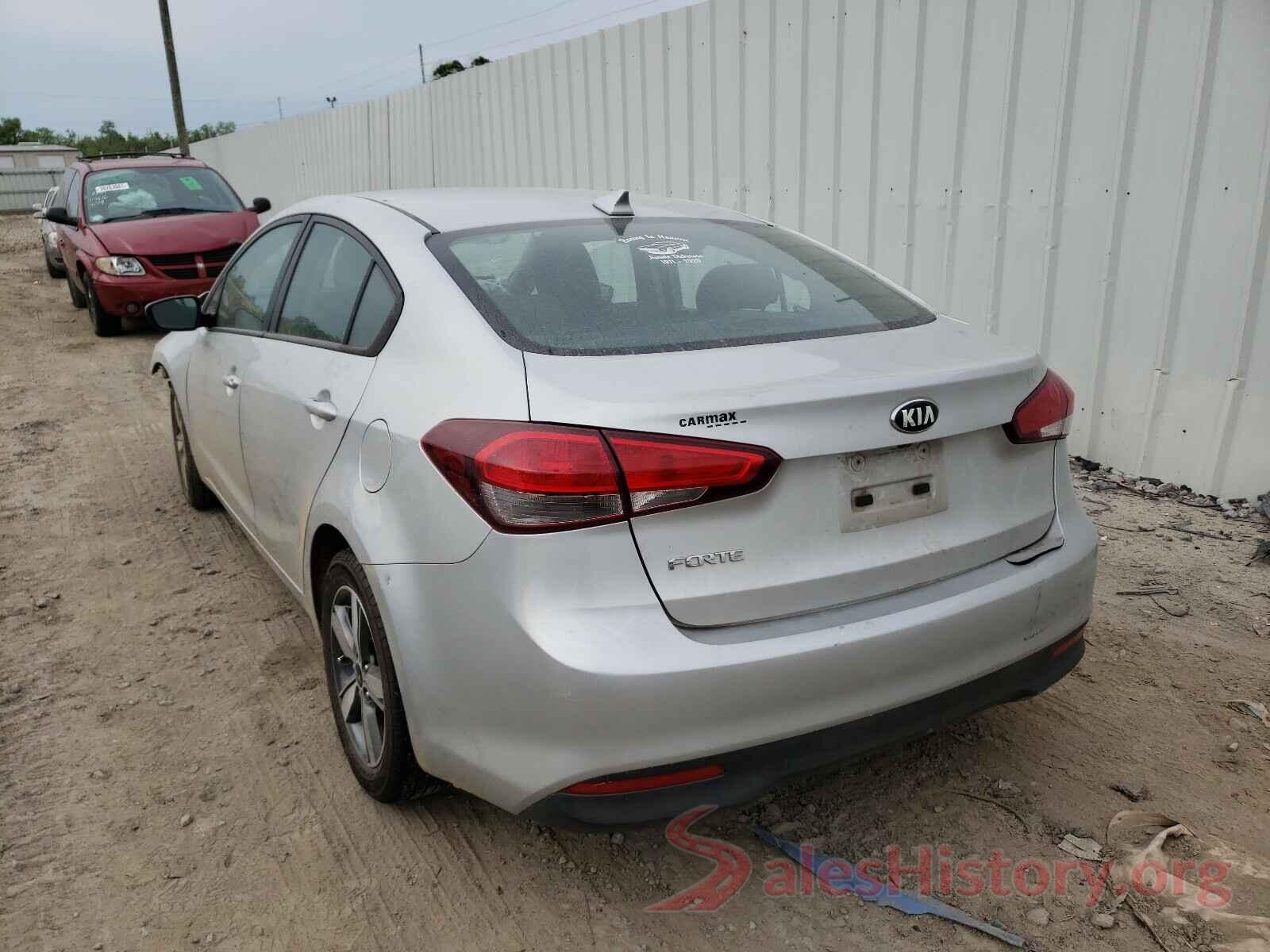 3KPFL4A77JE195222 2018 KIA FORTE