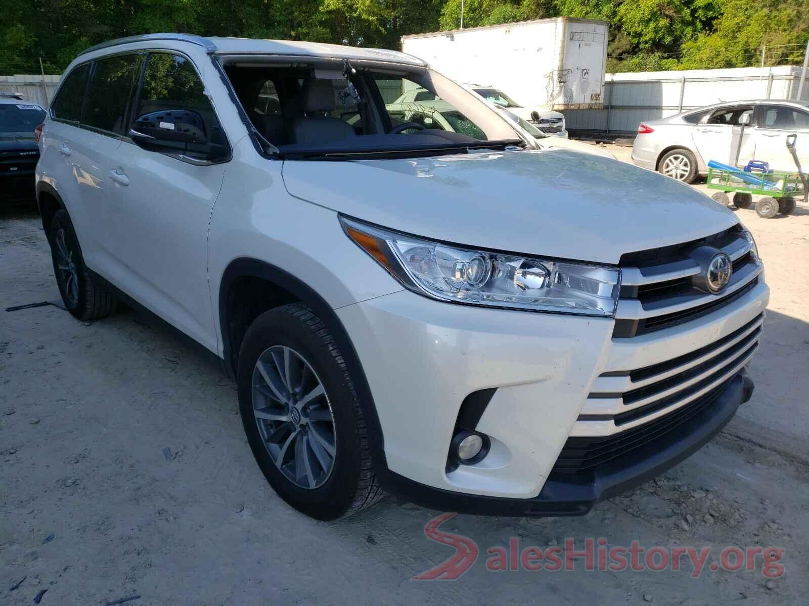 5TDKZRFH1KS324560 2019 TOYOTA HIGHLANDER