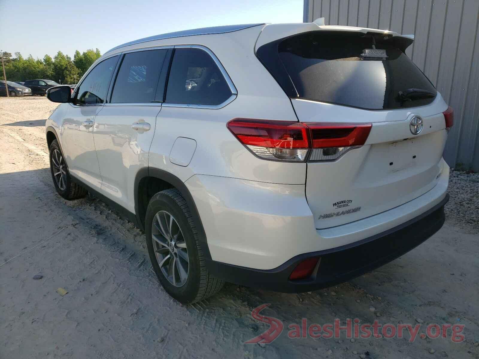 5TDKZRFH1KS324560 2019 TOYOTA HIGHLANDER