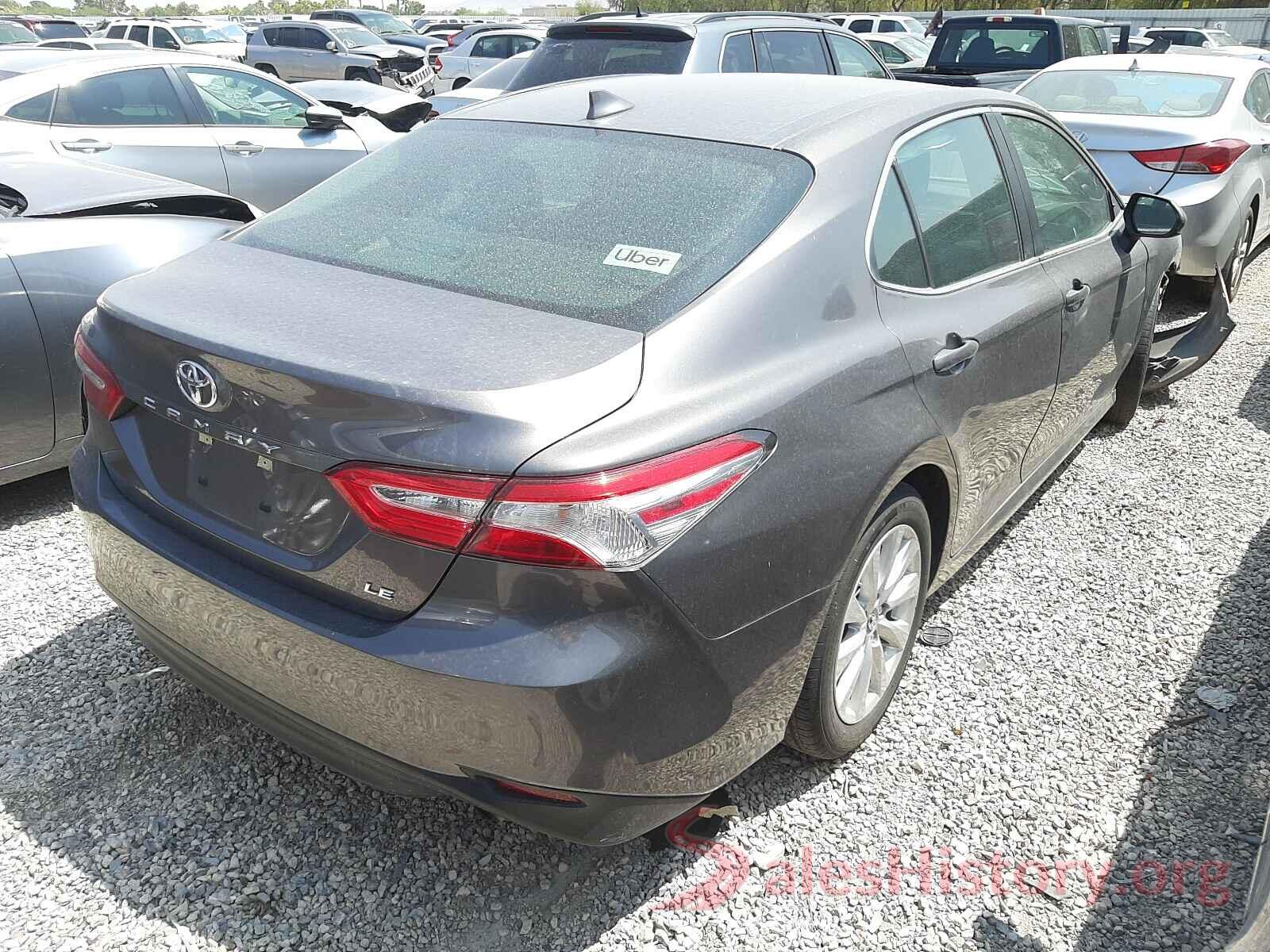 4T1B11HKXKU771607 2019 TOYOTA CAMRY