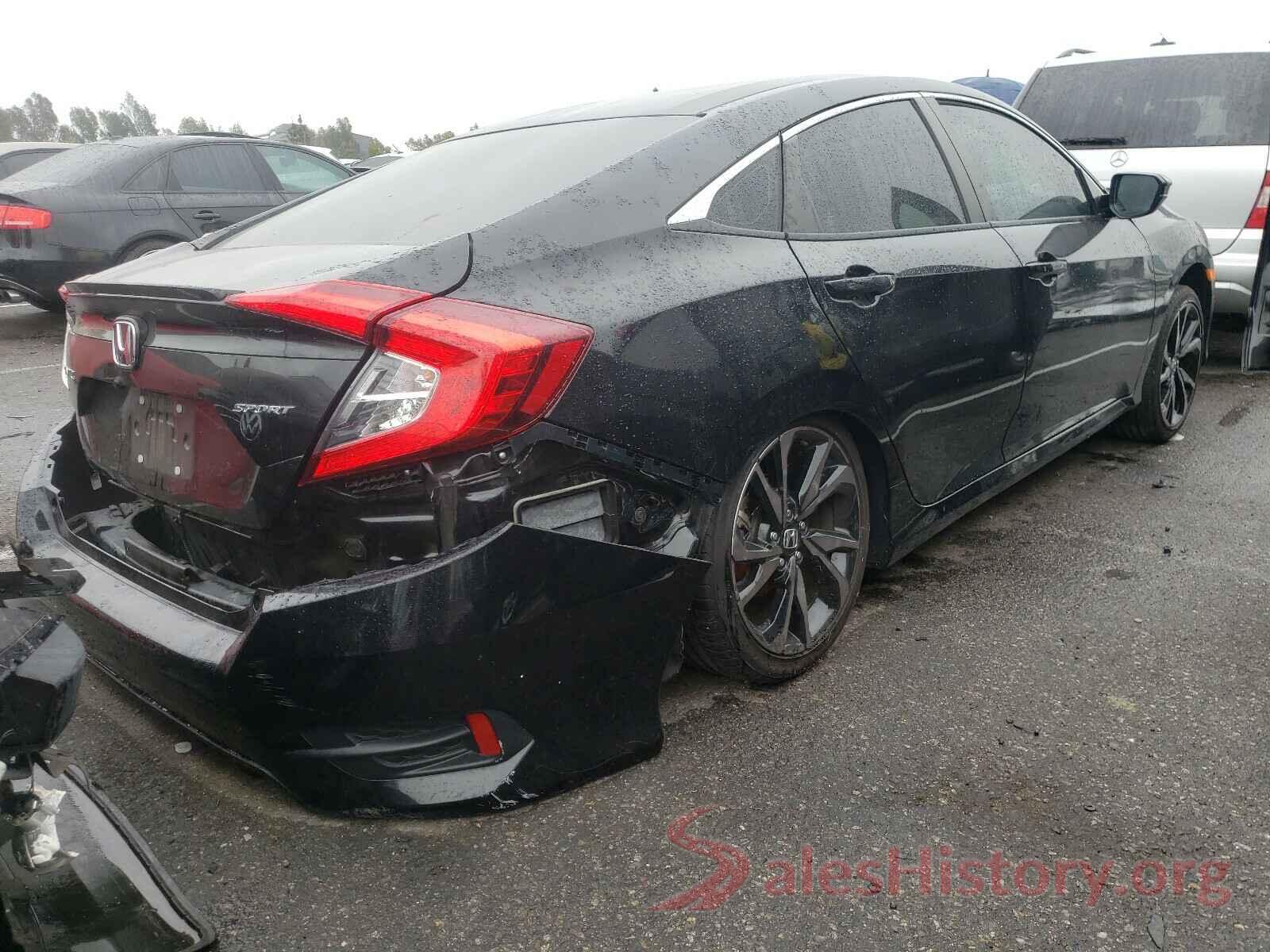 2HGFC2F86KH584821 2019 HONDA CIVIC